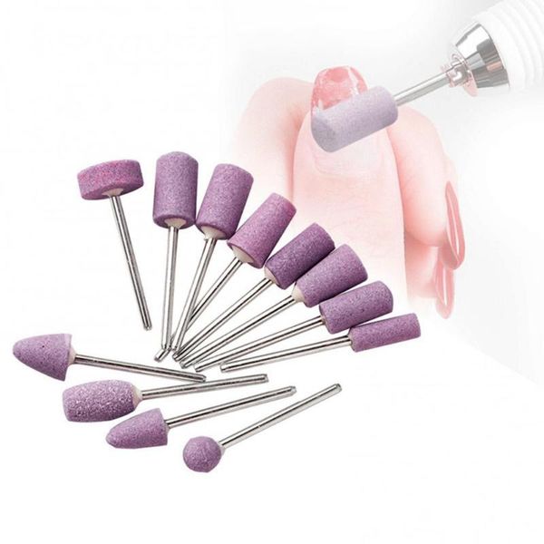 nail art equipment 12pcs/set grinding stone wheel easy to use drill bits quickly sand pedicure accessories manicure tool, Silver
nail art equipment 12pcs/set grinding stone wheel easy to use drill bits quickly sand pedicure accessories manicure tool, Silver