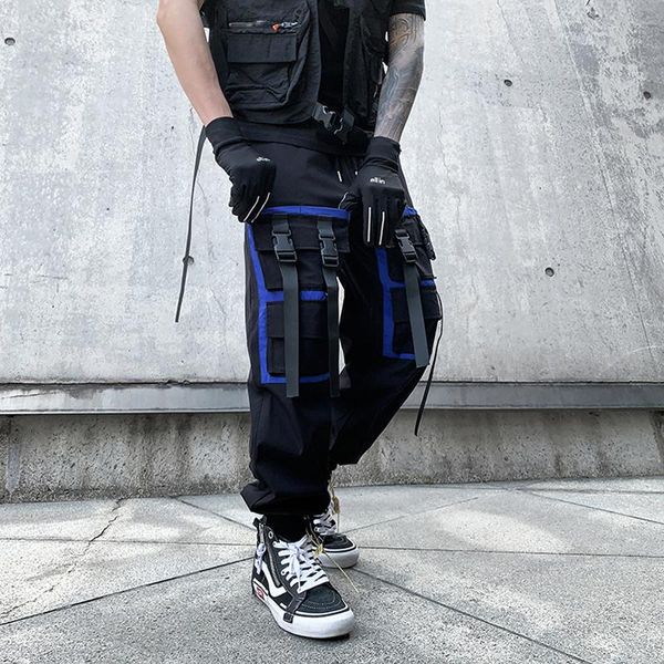 hip hop streetwear black cargo pants men joggers sweatpants fashion trousers pocket ribbon design harajuku pant male hg089 men's
hip hop streetwear black cargo pants men joggers sweatpants fashion trousers pocket ribbon design harajuku pant male hg089 men's