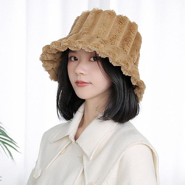 wide brim hats women autumn winter striped faux fur bucket hat outdoor travel plush thick warm fashion casual fluffy fishing cap, Blue;gray
wide brim hats women autumn winter striped faux fur bucket hat outdoor travel plush thick warm fashion casual fluffy fishing cap, Blue;gray