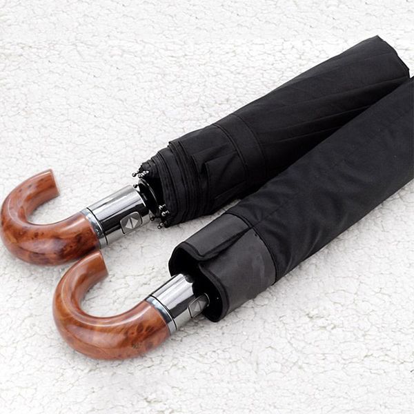 umbrellas automatic business leather curved handle men umbrella male windproof black big parasol rain corporation gifts
umbrellas automatic business leather curved handle men umbrella male windproof black big parasol rain corporation gifts