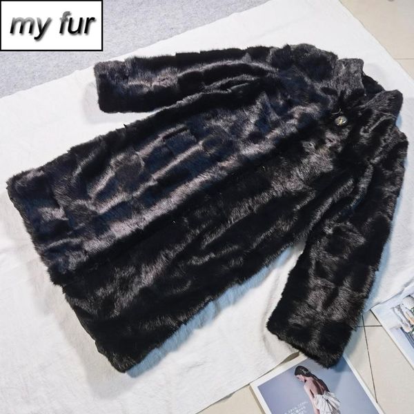 women's fur & faux women real natural mink coat warm soft full pelt genuine jacket fashion long style over, Black
women's fur & faux women real natural mink coat warm soft full pelt genuine jacket fashion long style over, Black