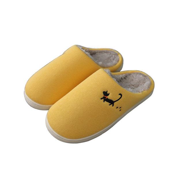 women men slippers winter home fashion non-slip soft warm cute indoor bedroom house couples floor shoes, Black
women men slippers winter home fashion non-slip soft warm cute indoor bedroom house couples floor shoes, Black