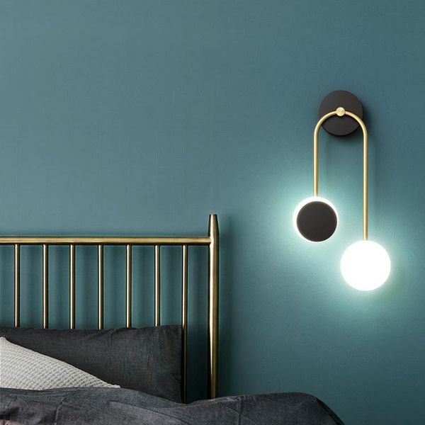 wrought iron paint wall lamp bedroom bedside simple and light luxury living room corridor aisle
wrought iron paint wall lamp bedroom bedside simple and light luxury living room corridor aisle