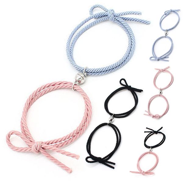 kimter magnetic couples bracelets adjust size magnet bracelet rope braided bangle gift for women men friends q110fz, Golden;silver
kimter magnetic couples bracelets adjust size magnet bracelet rope braided bangle gift for women men friends q110fz, Golden;silver