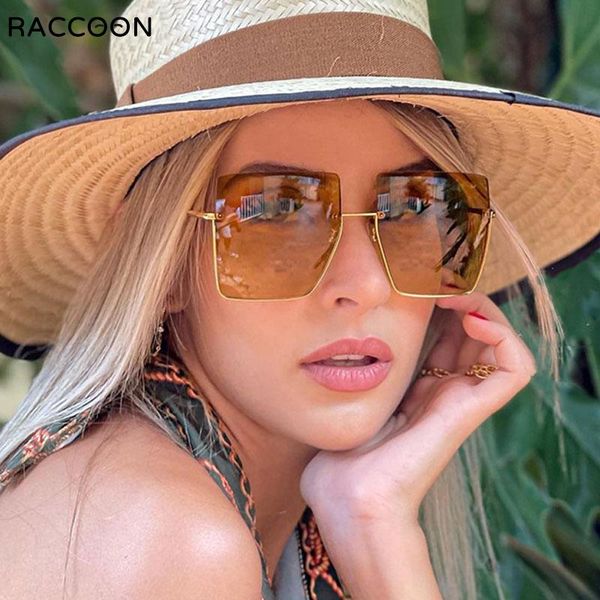 sunglasses oversized luxury gradient men women female half oculos metal frame glasses sun frameless fashion ocean de sol uv400 m, White;black
sunglasses oversized luxury gradient men women female half oculos metal frame glasses sun frameless fashion ocean de sol uv400 m, White;black