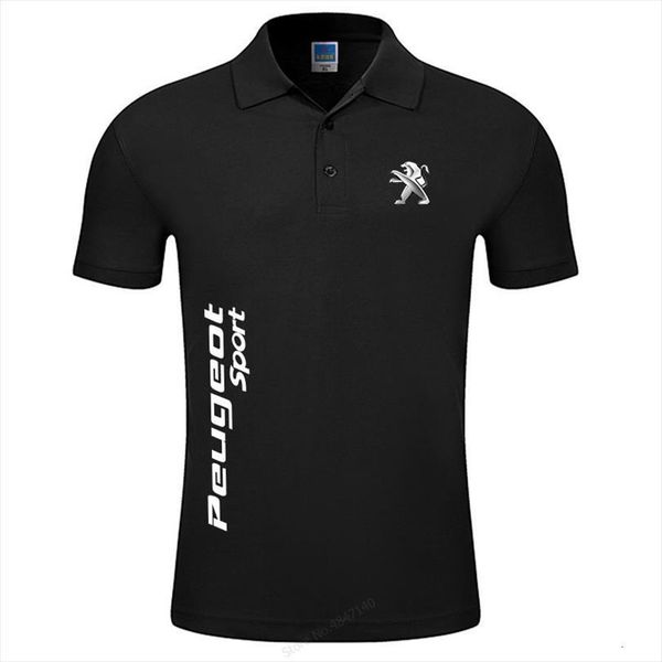 summer male short sleeve mens polo peugeot sport shirt solid color cool polos shirts, White;black
summer male short sleeve mens polo peugeot sport shirt solid color cool polos shirts, White;black