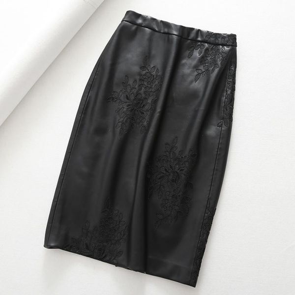 skirts spring flower embroidered pu leather midi pencil black faux back split ol below knee
skirts spring flower embroidered pu leather midi pencil black faux back split ol below knee