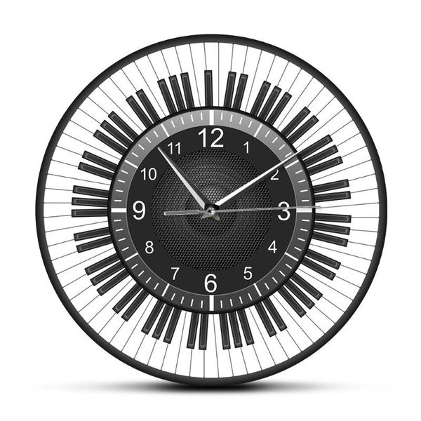 wall clocks circle piano keys with speaker clock silent watch music instruments artwork ideal for studio decor pianist gift
wall clocks circle piano keys with speaker clock silent watch music instruments artwork ideal for studio decor pianist gift
