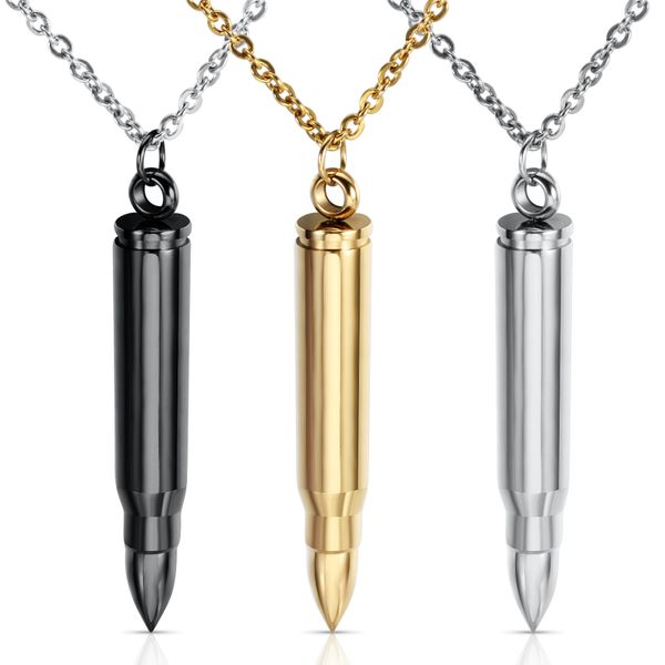 custom logo engraved titanium steel bullet pendant necklace for veterans, Silver
custom logo engraved titanium steel bullet pendant necklace for veterans, Silver