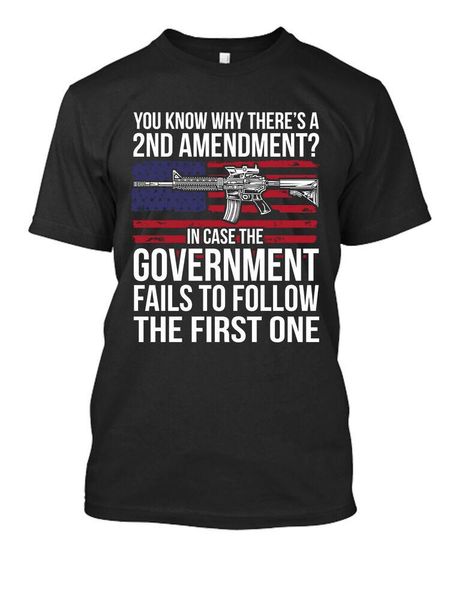 men's t-shirts you know why there's a 2nd amendment shirt ar15 nra molon labe usa tee, White;black 
men's t-shirts you know why there's a 2nd amendment shirt ar15 nra molon labe usa tee, White;black