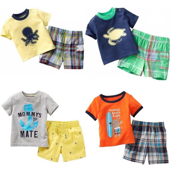 sea animal boy t-shirt pant suits summer children 2-piece clothes set beach sailor anchor kids outfit sport suit 100% cotton 210413, White
sea animal boy t-shirt pant suits summer children 2-piece clothes set beach sailor anchor kids outfit sport suit 100% cotton 210413, White