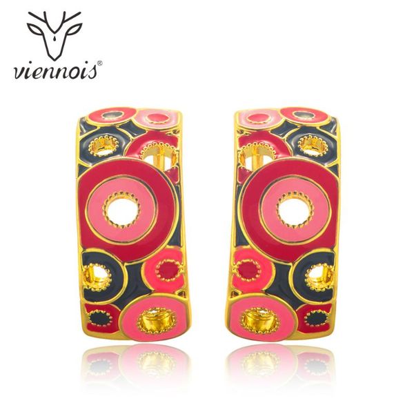 viennois colorful stud earrings for women hollow geometric korean fashion jewelry, Golden;silver
viennois colorful stud earrings for women hollow geometric korean fashion jewelry, Golden;silver