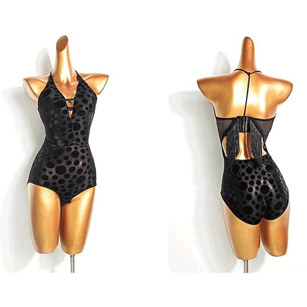 stage wear latin dance costumes for women's bodysuit mesh one-piece chacha samba tango performance dn10056, Black;red
stage wear latin dance costumes for women's bodysuit mesh one-piece chacha samba tango performance dn10056, Black;red