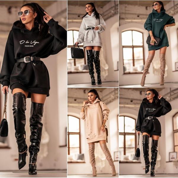 casual dresses autumn winter hoodie for women thick warm sweatshirts hoodied outfits vestidos female hoody holes long sleeve, Black;gray
casual dresses autumn winter hoodie for women thick warm sweatshirts hoodied outfits vestidos female hoody holes long sleeve, Black;gray