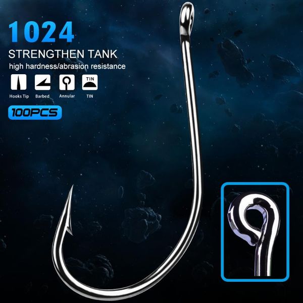 fishing hooks 100pcs/lot fish hook proberos brand maruseigo 1024 series 1/0#-7/0# freshwater bait bass
fishing hooks 100pcs/lot fish hook proberos brand maruseigo 1024 series 1/0#-7/0# freshwater bait bass