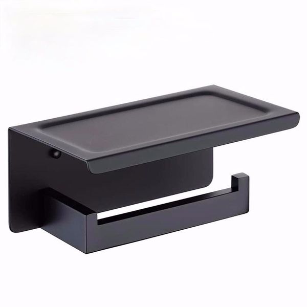 toilet paper holders holder with shelf, stainless steel roll wall mounted, bathroom hardware set (matte black)
toilet paper holders holder with shelf, stainless steel roll wall mounted, bathroom hardware set (matte black)
