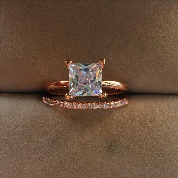 wedding rings luxury female square white zircon ring set fashion rose gold color unique style promise engagement for women, Slivery;golden
wedding rings luxury female square white zircon ring set fashion rose gold color unique style promise engagement for women, Slivery;golden