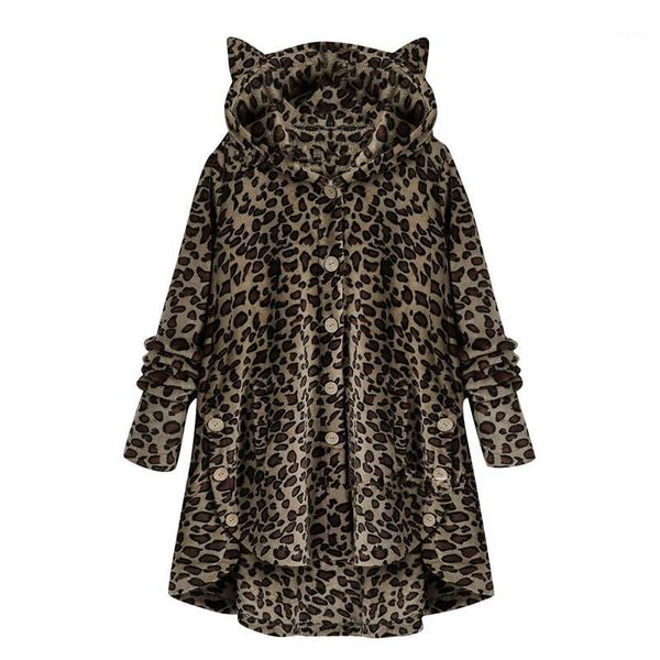 women's jackets girls oversize hoodies winter warm women patchwork button cat ears hooded sweatshirt fleece streetwear, Black;brown
women's jackets girls oversize hoodies winter warm women patchwork button cat ears hooded sweatshirt fleece streetwear, Black;brown