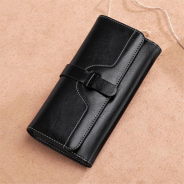 wallets women genuine leather design long clutch cowhide wallet fashion female purse zipper coin card holder, Red;black
wallets women genuine leather design long clutch cowhide wallet fashion female purse zipper coin card holder, Red;black