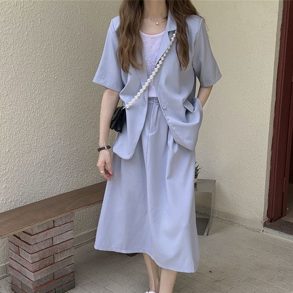 women's tracksuits hzirip summer thin the whole soft female blazers + line to loose ol elegant casual skirts 2 piece sets fn7f, Gray
women's tracksuits hzirip summer thin the whole soft female blazers + line to loose ol elegant casual skirts 2 piece sets fn7f, Gray