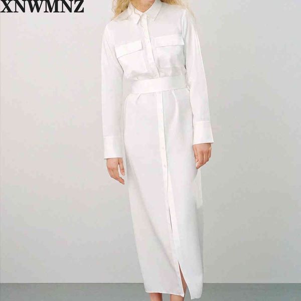 women denim white long dress with sashes pocket turn down collar long sleeve ladies elegant maxi dress vestidos robe femme 210510, Black;gray
women denim white long dress with sashes pocket turn down collar long sleeve ladies elegant maxi dress vestidos robe femme 210510, Black;gray