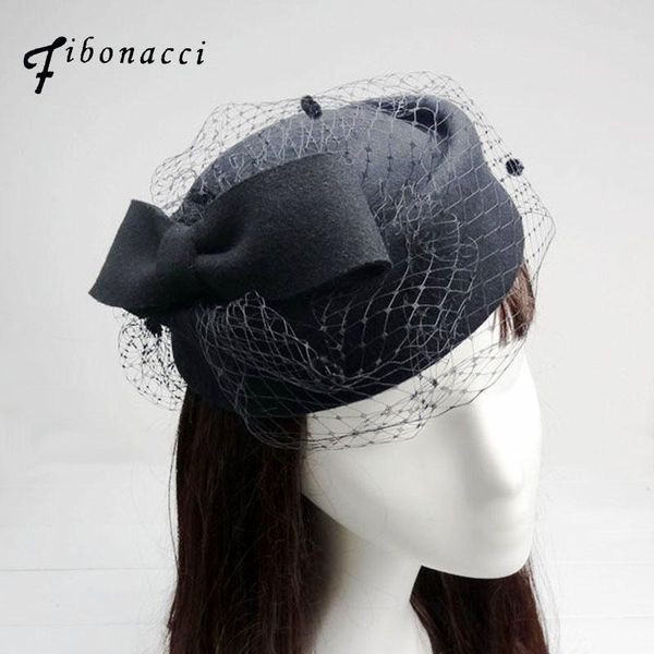 stingy brim hats fibonacci dome fedora hat ladies women berets wool felt tiaras dinner party gauze wedding headdresses cap, Blue;gray
stingy brim hats fibonacci dome fedora hat ladies women berets wool felt tiaras dinner party gauze wedding headdresses cap, Blue;gray