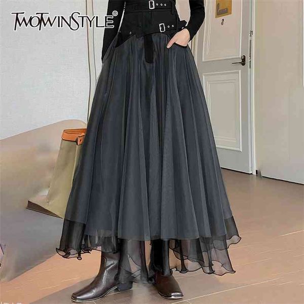 casual patchwork mesh skirt for women high waist lace up a line maxi skirts female summer fashion clothing 210521, Black
casual patchwork mesh skirt for women high waist lace up a line maxi skirts female summer fashion clothing 210521, Black