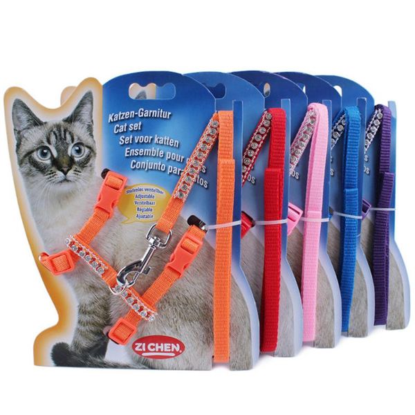 cat collars & leads adjustable rhinestone h style pet harness bling crystal diamond puppy dog kitten walking and lead leash set pink 50e
cat collars & leads adjustable rhinestone h style pet harness bling crystal diamond puppy dog kitten walking and lead leash set pink 50e