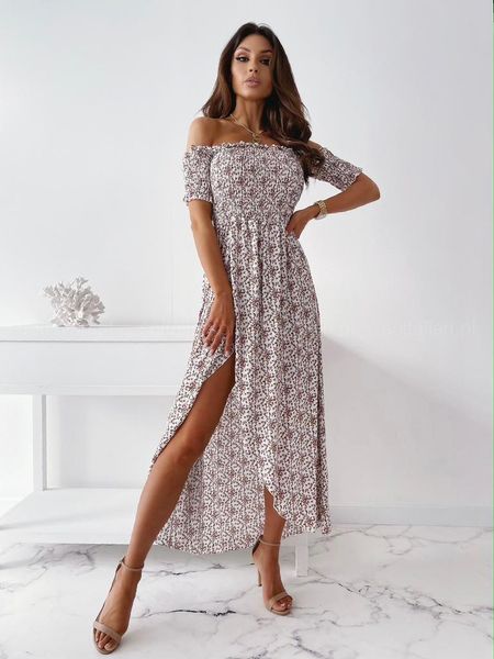 casual dresses women summer dress, short sleeve off shoulder high waist side split floral ruffle slimming midi, Black;gray
casual dresses women summer dress, short sleeve off shoulder high waist side split floral ruffle slimming midi, Black;gray