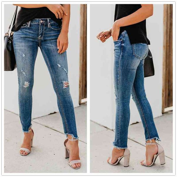 70% off outlet online women ripped jeans fashion slim denim pencil pants street casual trendy trousers s-2xl clothing drop ship, Blue
70% off outlet online women ripped jeans fashion slim denim pencil pants street casual trendy trousers s-2xl clothing drop ship, Blue