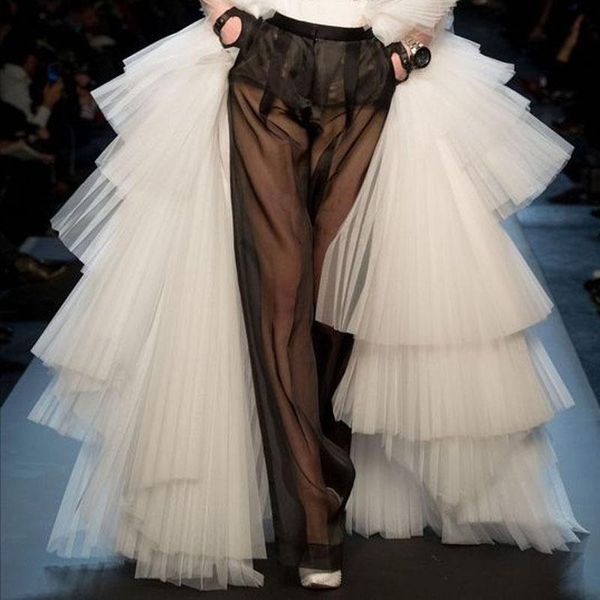 skirts high street white ruffles tulle detachable train for bridal puffy long wrap women summer maxi skirt, Black
skirts high street white ruffles tulle detachable train for bridal puffy long wrap women summer maxi skirt, Black