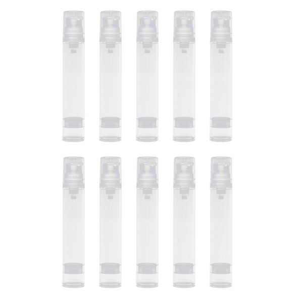 10pcs empty spray bottle 15ml transparent cosmetics plastic travel perfume atomizer sub-bottle storage bottles & jars
10pcs empty spray bottle 15ml transparent cosmetics plastic travel perfume atomizer sub-bottle storage bottles & jars