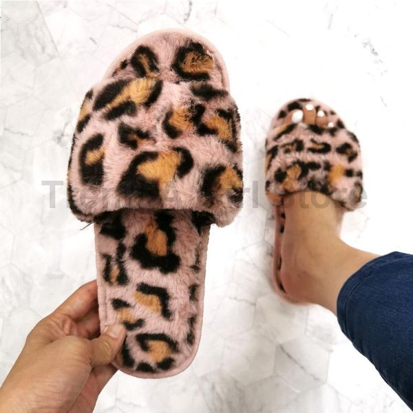 slippers women home leopard winter warm shoes woman slip on flat slides female faux fur non-slip indoor, Black
slippers women home leopard winter warm shoes woman slip on flat slides female faux fur non-slip indoor, Black