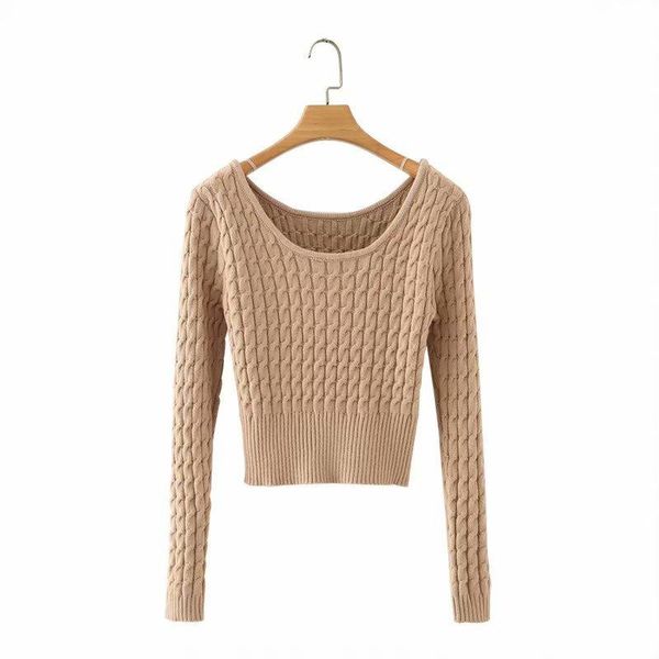 women's knits fashion temperament leisure multi-function round neck pullover spring and autumn knitting sweater, White
women's knits fashion temperament leisure multi-function round neck pullover spring and autumn knitting sweater, White