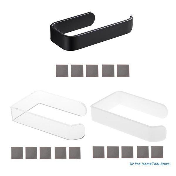 toilet paper holders acrylic roll holder self adhesive in bathroom tissue kitchen black/clear/white m17e
toilet paper holders acrylic roll holder self adhesive in bathroom tissue kitchen black/clear/white m17e