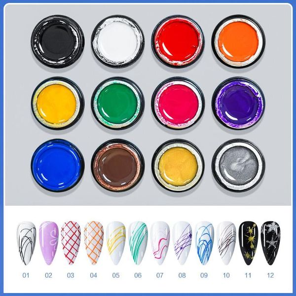 nail gel bemore spider nails creative wire pulling polish art for manicure uv painting silk lines varnishes 5ml, Red;pink
nail gel bemore spider nails creative wire pulling polish art for manicure uv painting silk lines varnishes 5ml, Red;pink