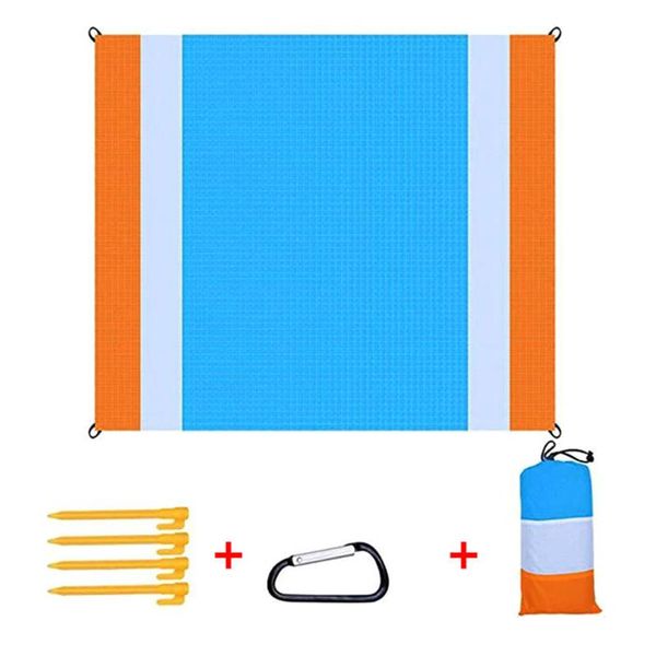 outdoor picnic beach blanket durable waterproof with carabiner camping mat quick drying large portable foldable sandproof travel pads
outdoor picnic beach blanket durable waterproof with carabiner camping mat quick drying large portable foldable sandproof travel pads
