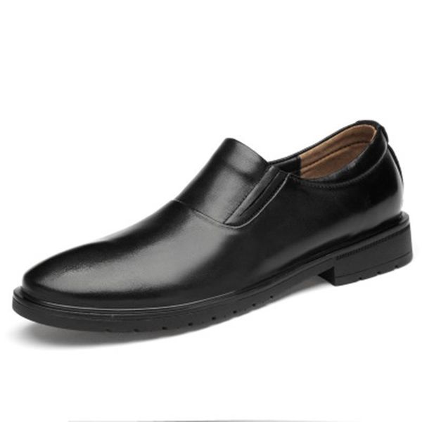 dress shoes sales men's casual leather business british korean fashion set foot soft bottom, Black
dress shoes sales men's casual leather business british korean fashion set foot soft bottom, Black