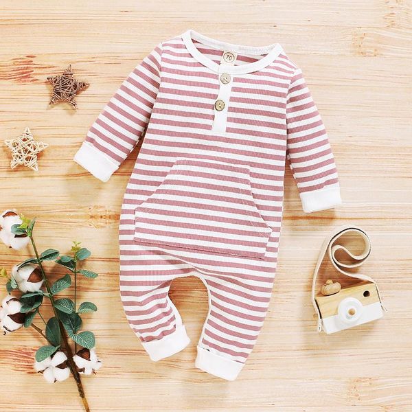 baby long sleeve striped rompers autumn born fashion pocket jumpsuit for romper boys girls clothes jumpsuits, Blue
baby long sleeve striped rompers autumn born fashion pocket jumpsuit for romper boys girls clothes jumpsuits, Blue