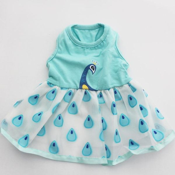 dog apparel pet dress tutu shirt peacock design cat puppy skirt princess spring/summer clothes 5 sizes
dog apparel pet dress tutu shirt peacock design cat puppy skirt princess spring/summer clothes 5 sizes