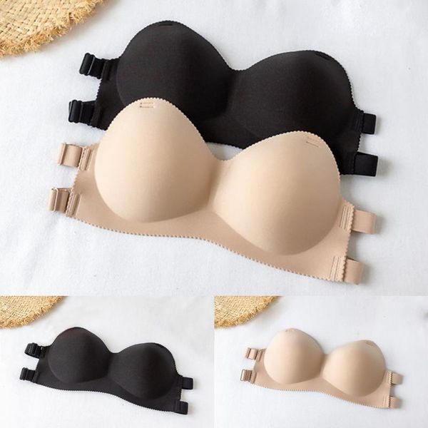 bras 2021 strapless bra push up lingerie seamless invisible half cup brassiere comfortable women dress wedding underwear, Red;black
bras 2021 strapless bra push up lingerie seamless invisible half cup brassiere comfortable women dress wedding underwear, Red;black