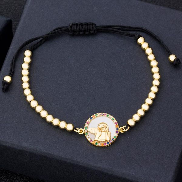arrival gold color copper beads virgin mary angel shell bracelets jesus pendant for women girls birthday wedding xmas party charm, Golden;silver
arrival gold color copper beads virgin mary angel shell bracelets jesus pendant for women girls birthday wedding xmas party charm, Golden;silver