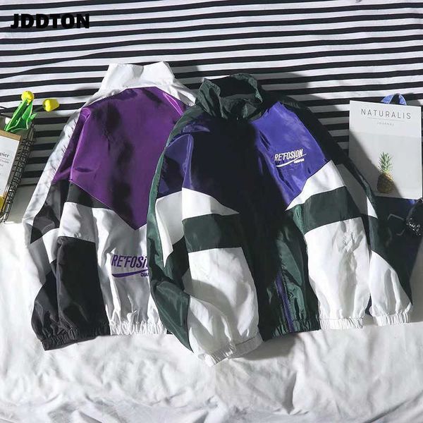 jddton men's jackets printing letter patckwork windbreaker zipper winter casual man coats hip hop overcoat male streetwear je283 x0621, Black;brown
jddton men's jackets printing letter patckwork windbreaker zipper winter casual man coats hip hop overcoat male streetwear je283 x0621, Black;brown