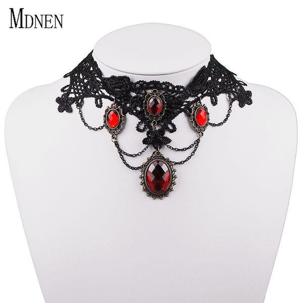 chokers mdnen trendy vintage black lace red crystal neck choker necklace layered long chain bijou collar checker big necklaces wife gift, Golden;silver
chokers mdnen trendy vintage black lace red crystal neck choker necklace layered long chain bijou collar checker big necklaces wife gift, Golden;silver