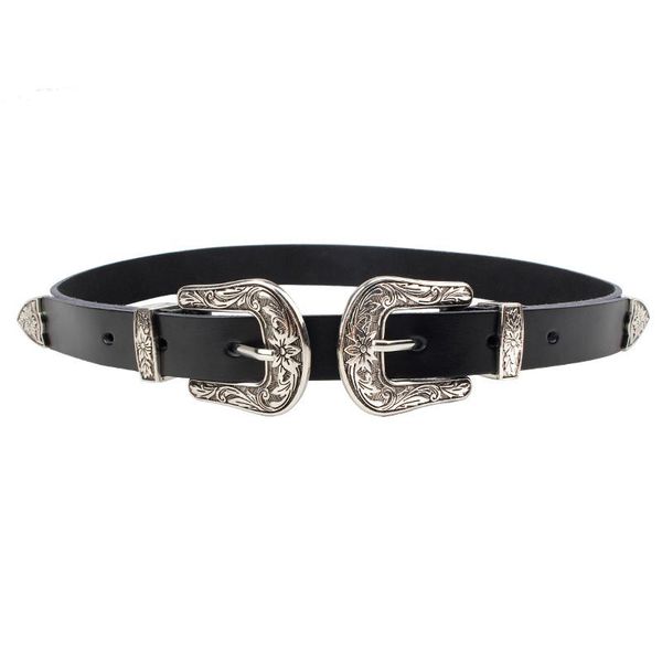 belts carved double metal pin buckle women vintage female genuine leather strap brand designer lady jeans for belt, Black;brown
belts carved double metal pin buckle women vintage female genuine leather strap brand designer lady jeans for belt, Black;brown