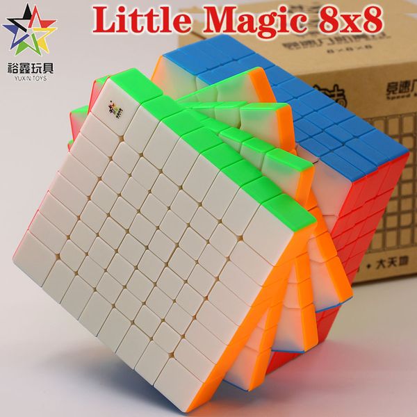 Magic cube puzzle YuXin Little Magic 8x8x8 8x8 professional educational high level cube twist wisdom creative toys game
Magic cube puzzle YuXin Little Magic 8x8x8 8x8 professional educational high level cube twist wisdom creative toys game
