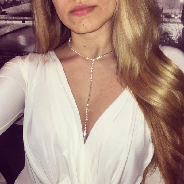 chokers 2021 trend simple long tassel pendant clavicle chain necklaces fashion rhinestone tennis choker necklace female bijoux, Golden;silver
chokers 2021 trend simple long tassel pendant clavicle chain necklaces fashion rhinestone tennis choker necklace female bijoux, Golden;silver