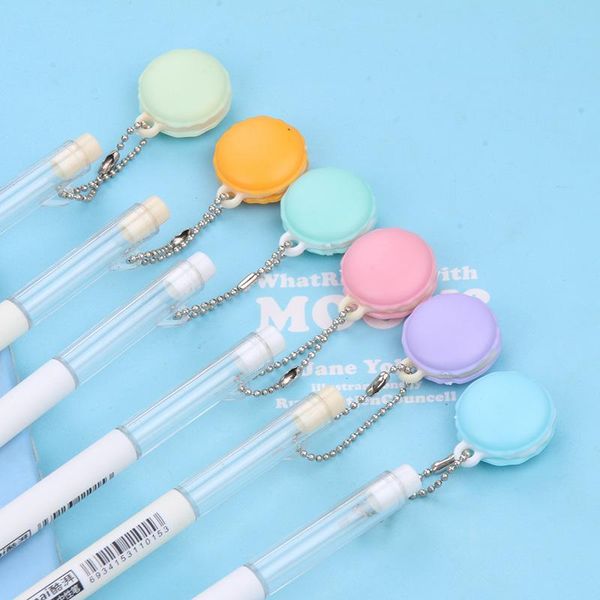 gel pens 36 pcs/lot creative macaron pendant pen cute 0.5 mm black ink signature promotional gift office school supplies
gel pens 36 pcs/lot creative macaron pendant pen cute 0.5 mm black ink signature promotional gift office school supplies