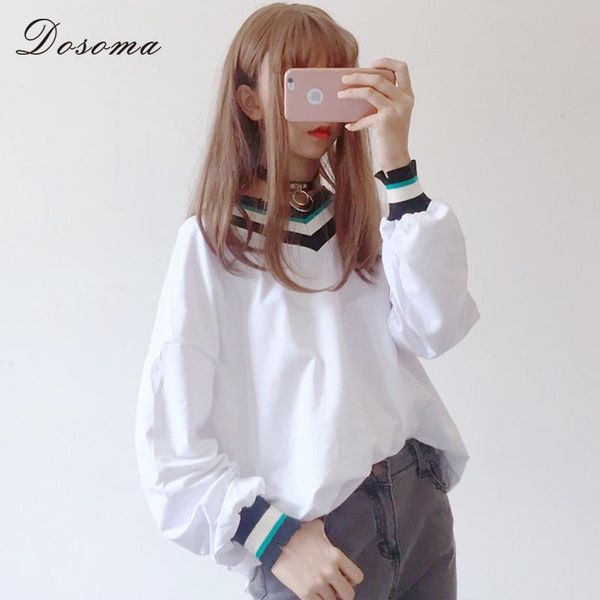 women's hoodies & sweatshirts dosoma off shoulder white for women spring plus size pullovers female v neck lantern sleeve casual loose, Black
women's hoodies & sweatshirts dosoma off shoulder white for women spring plus size pullovers female v neck lantern sleeve casual loose, Black