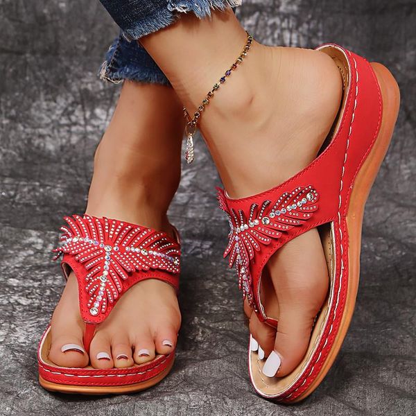 slippers women beautiful flat clip toe flip flop beach sandals (size 35-44), Black
slippers women beautiful flat clip toe flip flop beach sandals (size 35-44), Black